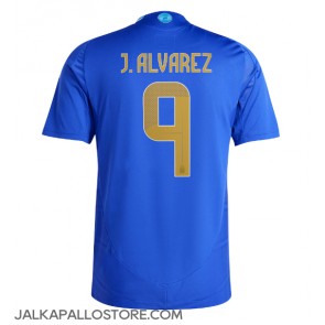 Argentiina Julian Alvarez #9 Vieraspaita Copa America 2024 Lyhythihainen